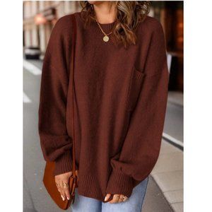 Oversized Sweater with Pocket